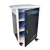 Gizzu GCT36AC 36-Bay AC Charging Trolley – Lockable Steel Cart with Surge Protection & Cooling Fan