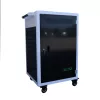 Gizzu GCT36AC 36-Bay AC Charging Trolley – Lockable Steel Cart with Surge Protection & Cooling Fan
