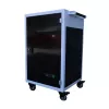 Gizzu GCT36AC 36-Bay AC Charging Trolley – Lockable Steel Cart with Surge Protection & Cooling Fan