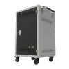 Gizzu GCT36AC 36-Bay AC Charging Trolley – Lockable Steel Cart with Surge Protection & Cooling Fan