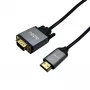 Gizzu Full HD HDMI to VGA Active Converter Cable 1.8m Black