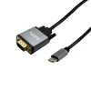 Gizzu Full HD USB-C to VGA Adapter Cable 1.8m Black
