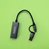 Gizzu High Speed Type-C/A to Gigabit Adapter Poly