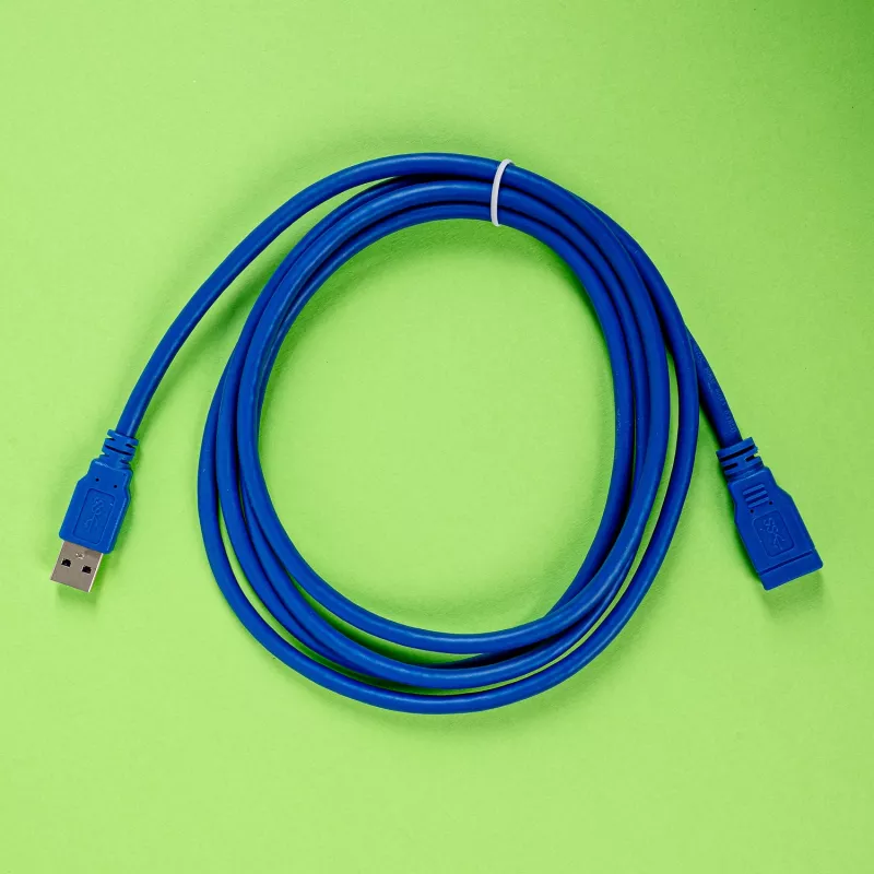 Gizzu USB 3.0 Extension Cable 2m – 5Gbps, Male to Female, Black