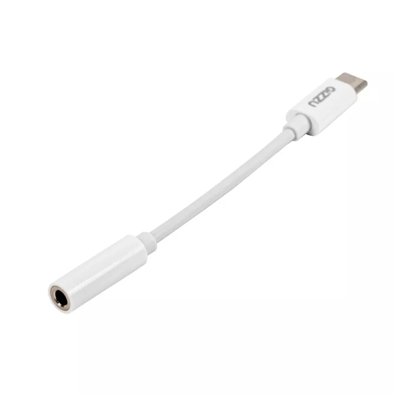 Gizzu USB Type-C to 3.5mm AUX Audio Adapter - White