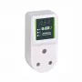 GIZZU Voltage Protector 16A - Surge & Over/Under Voltage Protection for Home Appliances