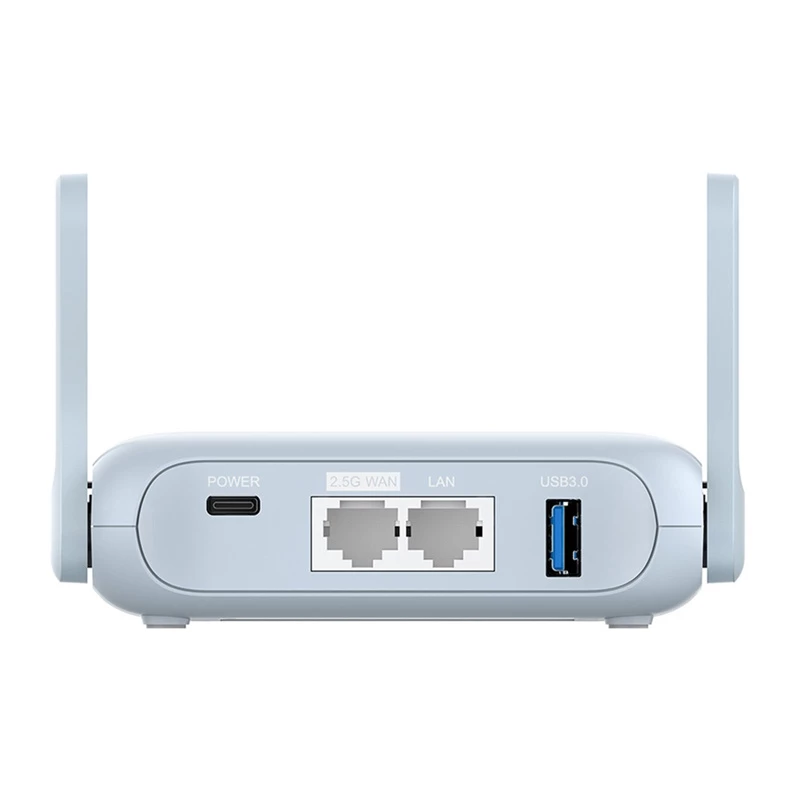 GL.iNet Beryl AX GL-MT3000 Pocket-Sized Wi-Fi 6 Travel Router, AX3000 Dual-Band, 2.5G WAN, 1G LAN, USB 3.0, OpenWrt, VPN, WireGuard, OpenVPN, WPA3, AdGuard Home