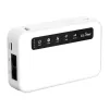 GL.iNet Puli 4G LTE Portable Router with 5000mAh Battery, OpenWrt, VPN, Wi-Fi 4, 2x Ethernet, USB, MicroSD, Black