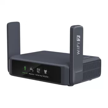 GL.iNet Slate 7 AC750 Dual-Band Gigabit Wireless Router with OpenWrt, USB 2.0, MicroSD Slot, VPN Support