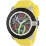 GLAM ROCK GR32036 Women's Swiss Quartz Chronograph Watch 44mm Black Silicone