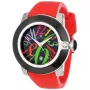 GLAM ROCK GR32040 Women's Swiss Quartz Chronograph Watch 44mm Black Silicone