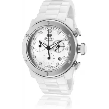 Glam Rock GR50100 Women's Analog Quartz Watch 42mm Black Dial Leather Strap