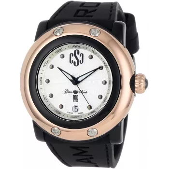 GLAM ROCK GR62019 Women's Ceramic Watch 46mm Swiss Quartz White