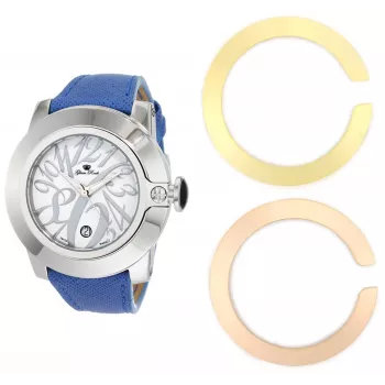 GLAM ROCK Women's Watch GR32080 Miami 44mm Swiss Quartz White Silicone