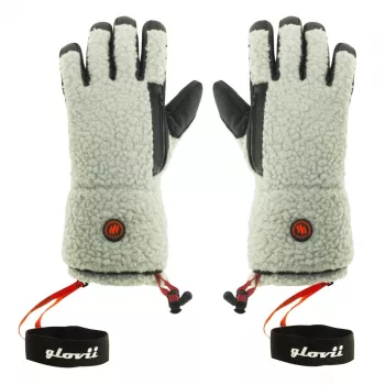 GLOVII GS3XL Heated Gloves XL - Carbon Fiber, 3 Heating Levels, Rechargeable, Touchscreen Compatible