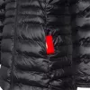 Glovii GTFBL Women's Heated Softshell Jacket with Carbon Fiber Heating, 3 Modes, Rechargeable Battery, Black