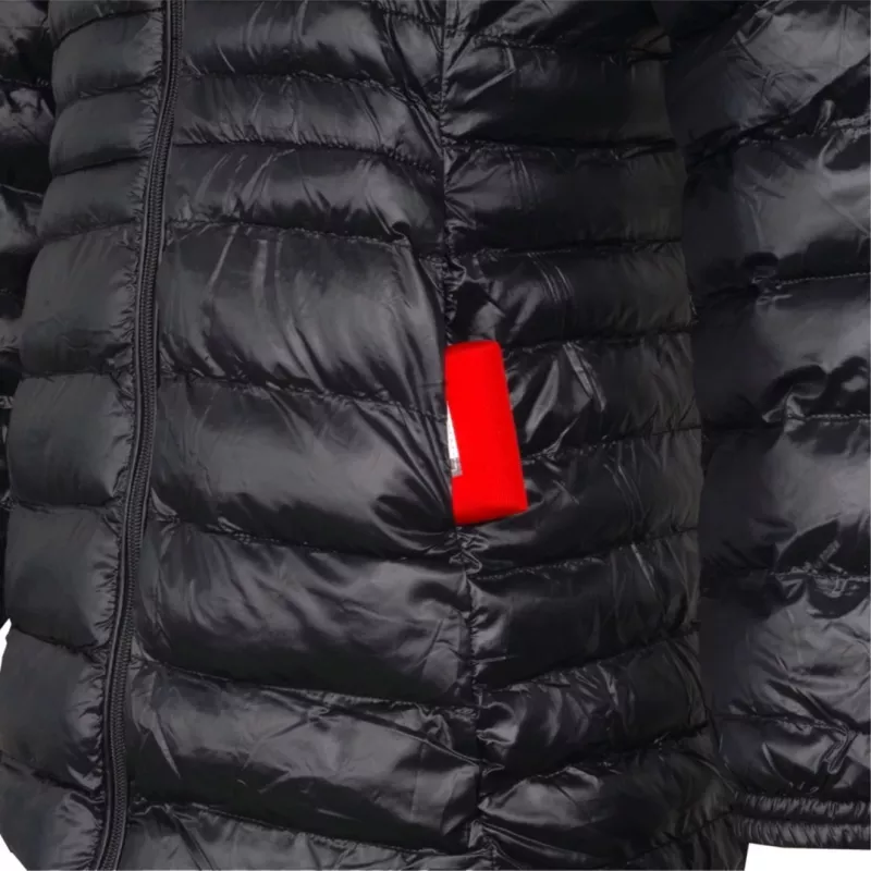 Glovii GTFBL Women's Heated Softshell Jacket with Carbon Fiber Heating, 3 Modes, Rechargeable Battery, Black