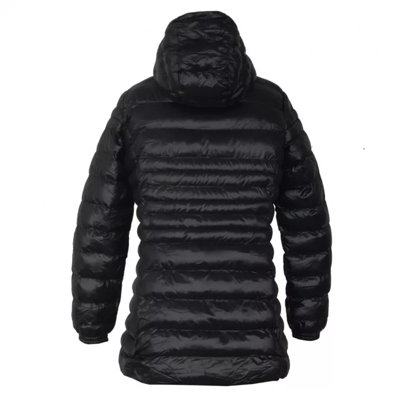 Glovii GTFBL Women's Heated Softshell Jacket with Carbon Fiber Heating, 3 Modes, Rechargeable Battery, Black