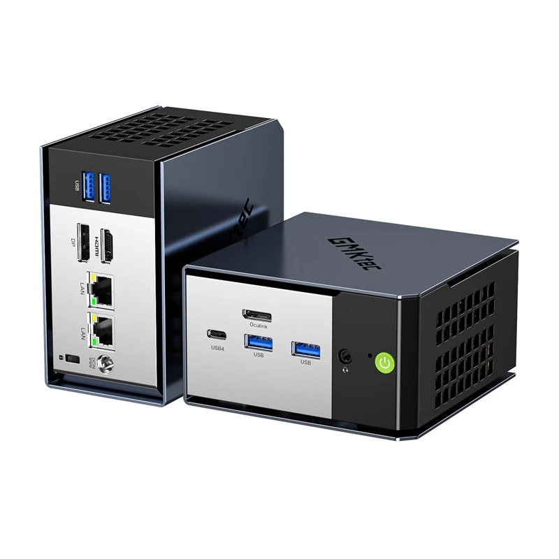 GMKtec EVO-X1 Mini PC - AMD Ryzen AI 9 HX 370 - 32GB RAM + 1TB SSD - Windows 11 Pro