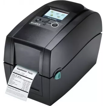 GODEX C.ITOH RT200i Label Printer - Direct Thermal / Thermal Transfer - 6 cm Roll - 203 dpi - up to 177 mm/s - USB 2.0, LAN, Serial, USB Host