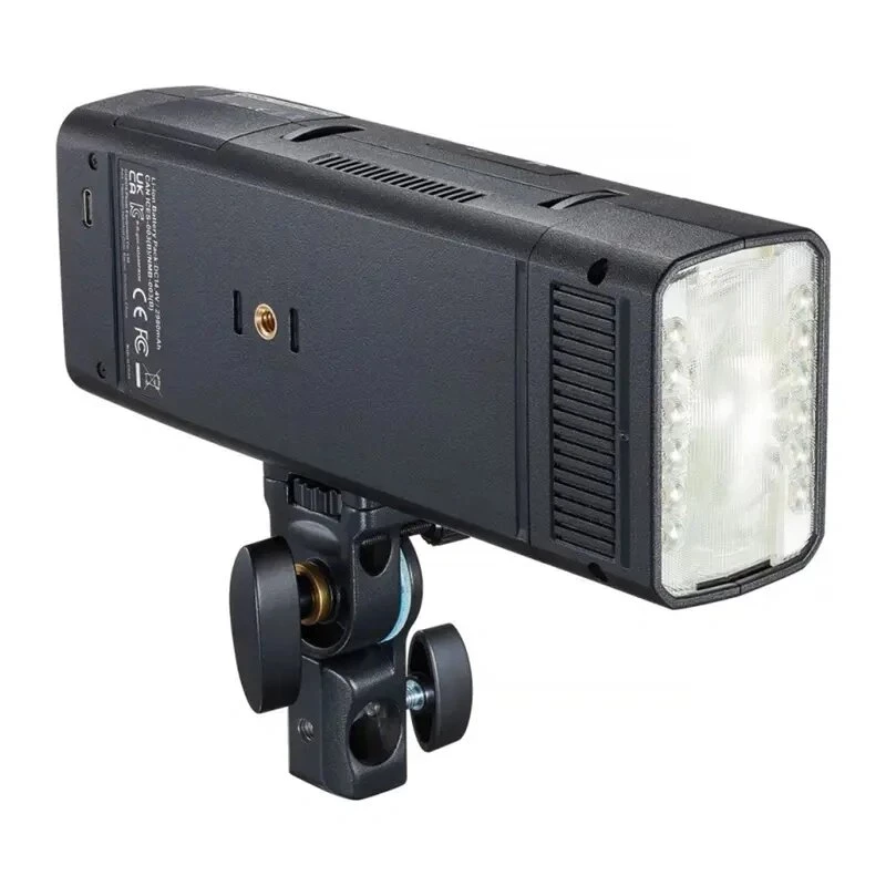 Godox AD200Pro II Pocket Flash Kit with Bare Bulb & Fresnel Head, 200Ws, TTL/HSS, 2.4GHz X System