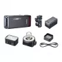 Godox AD200Pro II Pocket Flash Kit with Bare Bulb & Fresnel Head, 200Ws, TTL/HSS, 2.4GHz X System