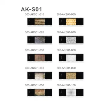 Godox AK-S01 Gobo Slide Set for AK-R21 Projection Attachment (10 Metal Patterns)