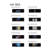 Godox AK-S04 Slide Set – 6 Stainless Steel Gobo Patterns for AK-R1 Round Flash Head