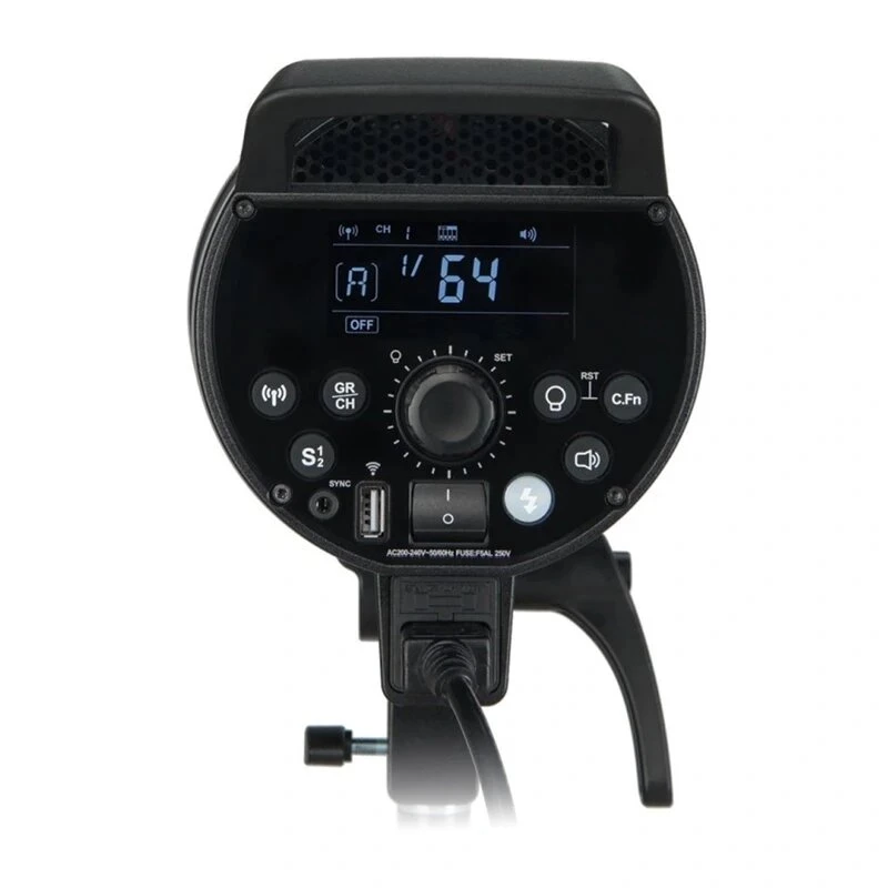 Godox DP400IIIV 400Ws Studio Flash with 30W LED Modeling Lamp, 2.4G Wireless X System, Bowens Mount, 5600K