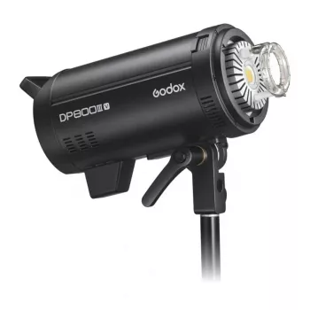 GODOX DP800IIIV 800Ws Studio Flash with 2.4G Wireless X System, Bowens Mount, 150W Modeling Lamp