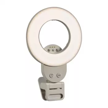 GODOX LR30Bi Ring Light - 30W Bi-Color LED Ring Light with CRI 96, 2800K-8500K, USB-C PD & AC Adapter, Smartphone Holder, Mirror