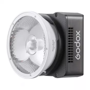 Godox ML40R 40W Bi-Color LED Studio Light with Bluetooth Control, CRI 96+, 2800K-6500K, Silent Fan, LCD, AC Powered