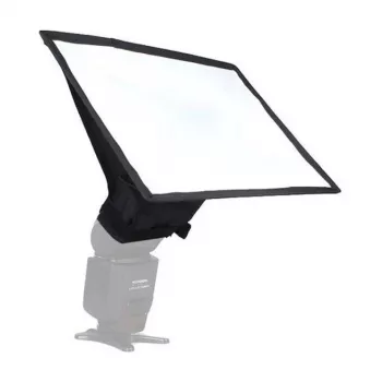 GODOX SB2030 Rectangular Softbox 20x30 cm with Dual Diffusers and Universal Speedlight Mount