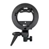 Godox SFGV8080 80x80cm Silver Grid Softbox with Bowens Mount, 40° Grid, Inner & Outer Diffusers, Quick-Setup