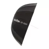 GODOX UB-165W 165cm Parabolic Reflective Umbrella with 16 Silver Ribs and Carrying Bag