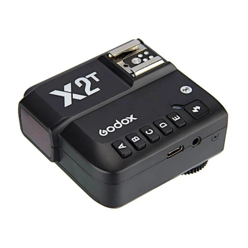 Godox X2T TTL Wireless Flash Trigger for Olympus & Panasonic Cameras with Bluetooth, HSS and 2.4 GHz X System