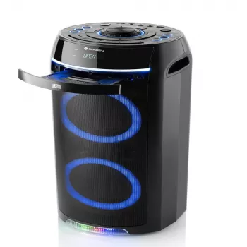 Gogen BPS736CD Bluetooth Speaker with CD, FM Radio, USB, AUX, Black