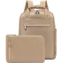 Golla Backpack and Laptop Sleeve Set 13 inch Coffee 76468