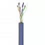 Goobay Cat 6a U/UTP Network Cable, 305 m, Solid Copper, AWG 23, LSZH, Blue (96097)