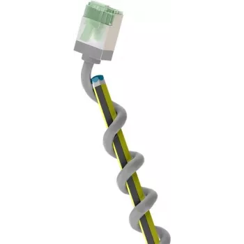 Goobay CAT 8.1 Ultra-Flexible Slim U/FTP Patch Cable, Grey, 0.25 m 74344