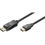 Goobay DisplayPort to HDMI Cable 1.8 m 4K UHD Black 80527