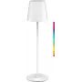 Goobay Wireless LED Table Lamp, Size M, 38 cm, RGBW, White (76568)