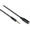 Good Connections 3.5mm 4-Pole TRRS Audio Extension Cable, Male to Female, 1.5m, Black AS-35V4B15