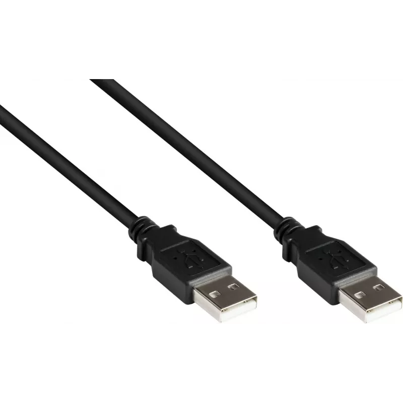 Good Connections Alcasa USB 2.0 Cable A to A, 0.5 m, Black