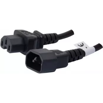 Good Connections C14 to C15 Warm Appliance Power Cable, 1.8 m, 10 A, 250 V, Black 808361
