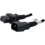 Good Connections C14 to C15 Warm Appliance Power Cable, 1.8 m, 10 A, 250 V, Black 808361