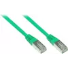 Good Connections Cat. 5e SF/UTP Patch Cable, 7.5 m, Green 855G-075