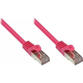 Good Connections Cat 5e SF/UTP Patch Cable, Magenta, 0.25 m 855M-003