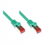 Good Connections Cat.6 S/FTP Patch Cable, Green, 7.5 m