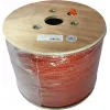 Good Connections Cat.7 S/FTP PiMF Installation Cable, Duplex, AWG23, FRNC-B, Orange, 100m
